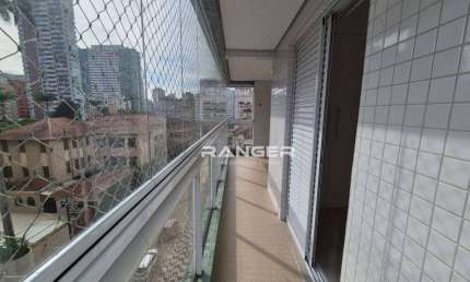 Apartamento com 2 dormitórios para alugar, 99 m² por R$ 5.200,00/mês - Boqueirão - Santos/SP