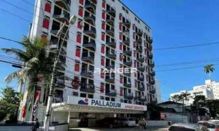 Apartamento com 1 dormitório à venda, 36 m² por R$ 260.000 - Centro - São Vicente/SP