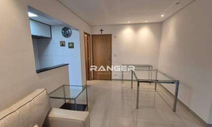 Apartamento com 2 dormitórios para alugar, 60 m² por R$ 5.224,00/mês - Vila Matias - Santos/SP