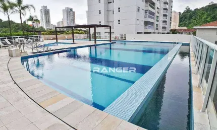 Apartamento com 3 dormitórios, 2 vagas, lazer compelto - Marapé - Santos/SP