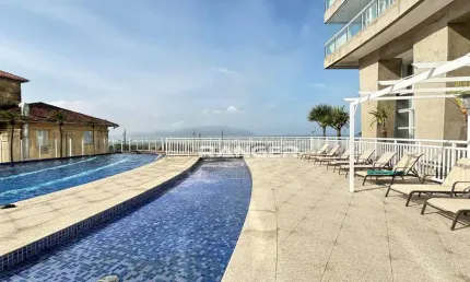Studio mobiliado em frente à praia  - pompéia - santos/sp
