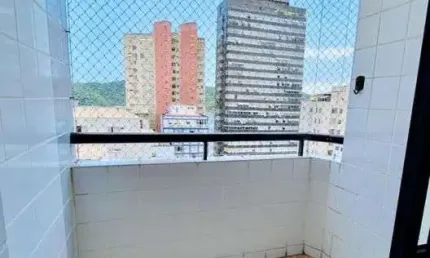 Apartamento com 2 dormitórios, 67 m² - venda por r$ 390.000,00 ou aluguel por r$ 3.200,00 - itararé - são vicente/sp