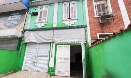 Casa sobrado comercial para locação – vila belmiro, santos/sp