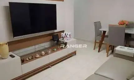 Apartamento com 1 dormitório à venda, 47 m² por r$ 383.000,00 - boqueirão - santos/sp