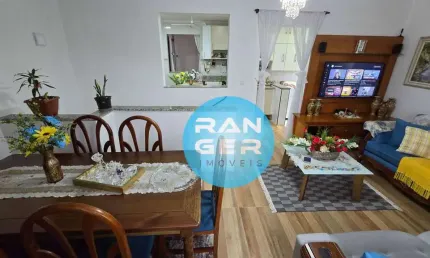 Casa com 3 dormitórios à venda, 97 m² por r$ 660.000,00 - vila belmiro - santos/sp