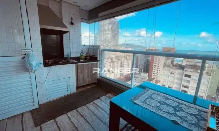 Apartamento com 2 dormitórios para alugar, 69 m² por r$ 6.900/mês - josé menino - santos/sp