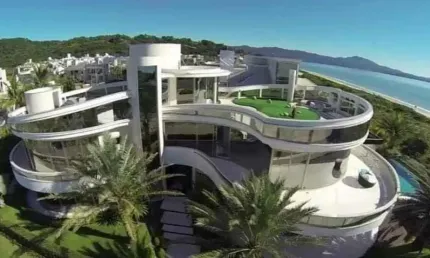 Casa para Venda em Florianópolis, Jurerê Internacional, 5 dormitórios, 5 suítes, 5 banheiros, 7 vagas