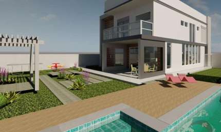 Casa para Venda em Florianópolis, Cachoeira Do Bom Jesus, 5 dormitórios, 1 suíte, 4 banheiros, 2 vagas