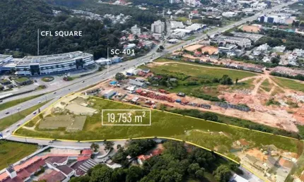 Terreno à venda na Rodovia José Carlos Daux, Saco Grande, Florianópolis
