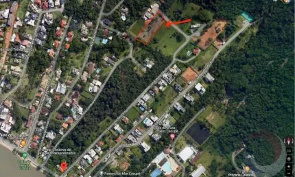 Terreno à venda na Estrada Haroldo Soares Glavan, Cacupé, Florianópolis