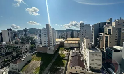Apartamento para venda em florianópolis, centro, 2 dormitórios, 1 banheiro, 1 vaga