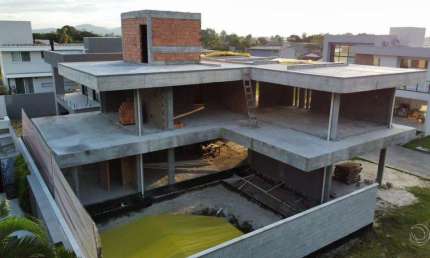 Casa para Venda em Florianópolis, Vargem Pequena, 4 dormitórios, 4 suítes, 5 banheiros, 4 vagas