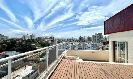 Cobertura para Venda em Florianópolis, Estreito, 3 dormitórios, 1 suíte, 3 banheiros, 2 vagas