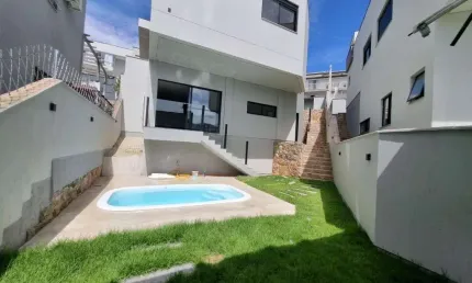 Casa para venda em florianópolis, córrego grande, 3 dormitórios, 3 suítes, 5 banheiros, 2 vagas