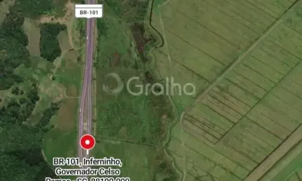 Terreno para venda em governador celso ramos, centro