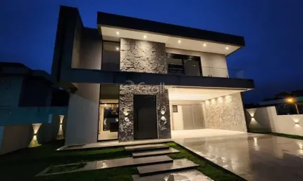 Casa para Venda em Florianópolis, São João do Rio Vermelho, 4 dormitórios, 4 suítes, 5 banheiros, 4 vagas
