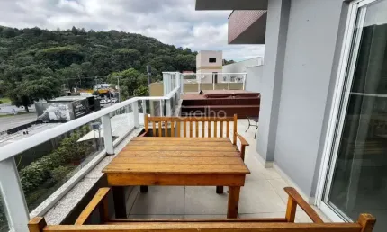 Cobertura para venda em florianópolis, jurerê, 2 dormitórios, 1 suíte, 3 banheiros, 2 vagas