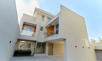 Casa em condomínio fechado com 3 quartos à venda na rua manoel de souza dias negrão, 318, boa vista, curitiba, 175 m2 por r$ 1.367.000