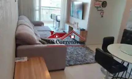 Apartamento à venda na Vila Osasco, Osasco-SP: 3 quartos, 1 suíte, 2 salas, 2 banheiros, 2 vagas, 73m²!