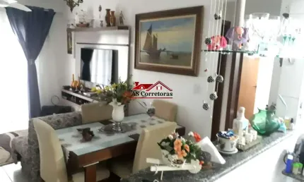 Apartamento à venda na Guilhermina, Praia Grande-SP: 1 quarto, 1 sala, 2 banheiros, 1 vaga de garagem, 62m²!