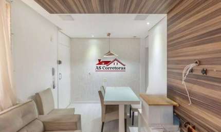 Apartamento à venda no Jaguaré, São Paulo-SP: 2 quartos, 1 sala, 1 banheiro, 1 vaga de garagem, 49,00 m². Venha conferir!