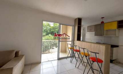 Apartamento à venda em Cotia-SP, Jardim Petrópolis: 2 quartos, 1 sala, 1 banheiro, 1 vaga, 60m² de área