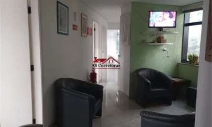 Sala Comercial de Alto Padrão em Condomínio na Bela Vista, Osasco-SP: 3 salas, 3 banheiros, 3 vagas, 124m².