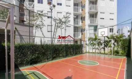 Apartamento para locação no Jaguaré, São Paulo-SP: 2 quartos, 2 salas, 2 banheiros, 1 vaga de garagem, 45m² de área.