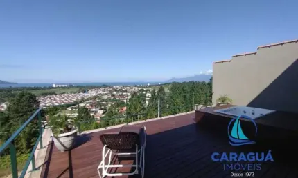 Casa em localização privilegiada, 3 dormitórios, com vista definitiva para a serra e para o mar