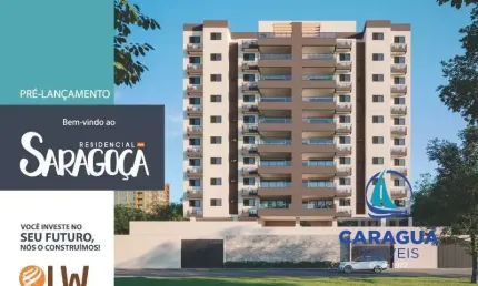 Apartamento com 3 quartos à venda no Sumaré, Caraguatatuba , 94 m2 por R$ 516.646