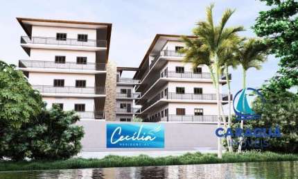 Apartamentos de 2 e 3 dormitórios em Ubatuba, Maranduba SP