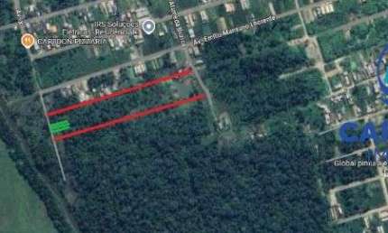 Terreno à venda no Balneário dos Golfinhos, Caraguatatuba 