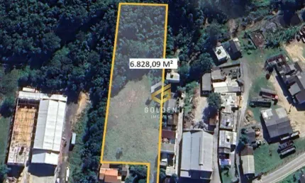 Terreno à venda, 6828 m² por r$ 3.000.000,00 - sertão de santa luzia - porto belo/sc