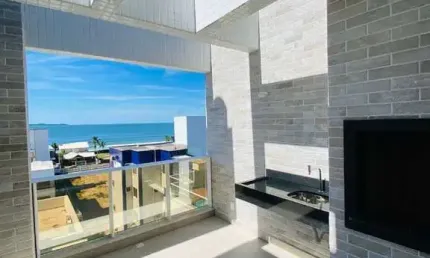 Cobertura com 2 dormitórios à venda, 96 m² por r$ 1.490.000,00 - canto grande - bombinhas/sc