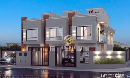 Sobrado com 2 dormitórios à venda, 69 m² por r$ 399.000,00 - br felice  - tijucas/sc