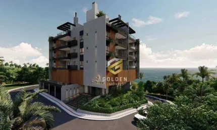 Cobertura com 3 dormitórios à venda, 248 m² por r$ 3.500.000,00 - centro - bombinhas/sc