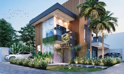 Sobrado com 4 dormitórios à venda, 210 m² por r$ 1.600.000,00 - bosque da mata - tijucas/sc