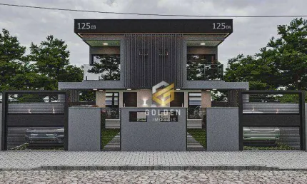 Sobrado com 3 dormitórios à venda, 134 m² por r$ 1.100.000,00 - zimbros - bombinhas/sc