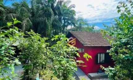Sítio com 3 dormitórios à venda, 900 m² por r$ 370.000,00 - moura - canelinha/sc