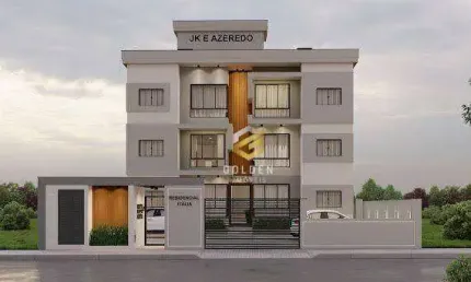 Apartamento com 2 dormitórios à venda, 55 m² por r$ 294.500,00 - vila das palmeiras  - tijucas/sc