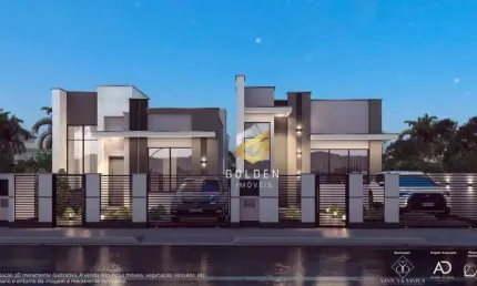 Casa com 3 dormitórios à venda, 87 m² por r$ 669.900,00 - bosque da mata - tijucas/sc
