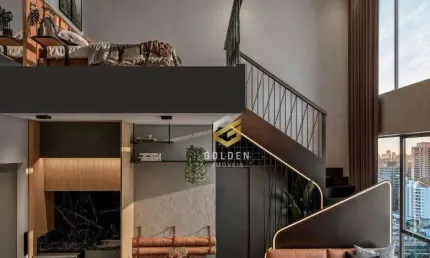 Studio com 1 dormitório à venda, 39 m² por r$ 620.000,00 - tabuleiro - camboriú/sc