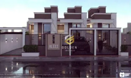 Casa com 2 dormitórios à venda, 62 m² por r$ 410.000,00 - loteamento flora e flora - tijucas/sc