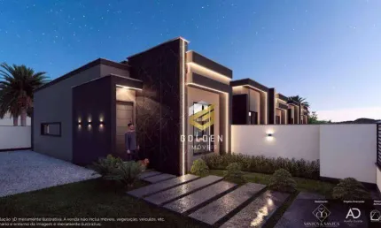 Casa com 2 dormitórios à venda, 58 m² por r$ 384.900,00 - dom geraldo - tijucas/sc