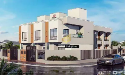 Sobrado com 2 dormitórios à venda, 77 m² por r$ 475.000,00 - loteamento flora e flora - tijucas/sc