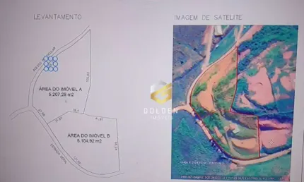 Chácara com 2 dormitórios à venda, 5104 m² por r$ 420.000,00 - área rural no moura  - canelinha/sc
