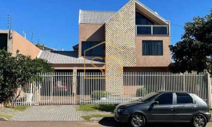 Moderno Sobrado Triplex com 4 quartos 1 suíte máster , 304,58m², à venda em São José dos Pinhais, Aristocrata