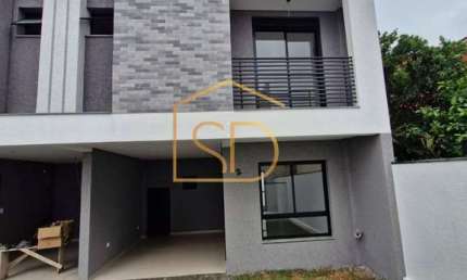 Sobrado com 3 quartos, 127,09m², à venda em Curitiba, Uberaba