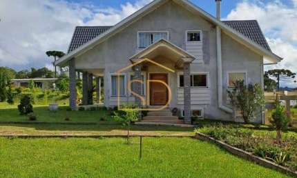 Espetacular Chácara com 7.996,60m² e Linda Casa 300m²,4 quartos no Condomínio Sol Nascente , à venda em Tijucas do Sul, Rio de Una