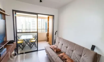 Apartamento com 1 quarto à venda na Avenida Pavão, 986, Moema, São Paulo por R$ 529.000
